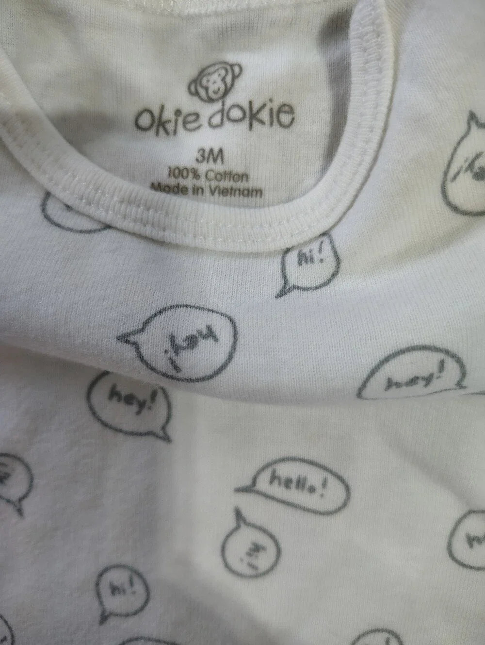 Carter's Little Planet Okie Dokie Gender Neutral Bodysuit Bundle 6pc 3M - 6M